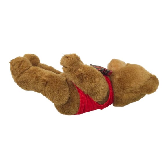 Schmid Musical Teddy Bear Gordon Fraser Vintage Jingle Bells Wind Up Jointed - Picture 7 of 12